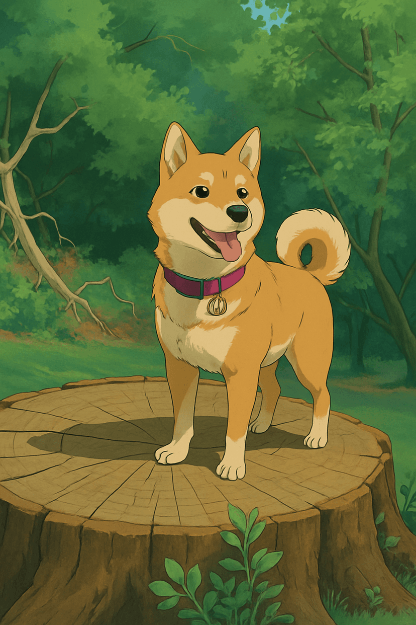 Ghibli stylized image