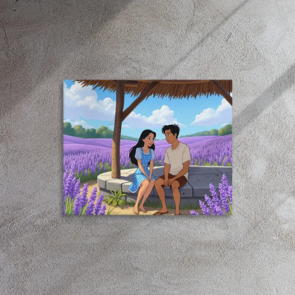 Canvas print example